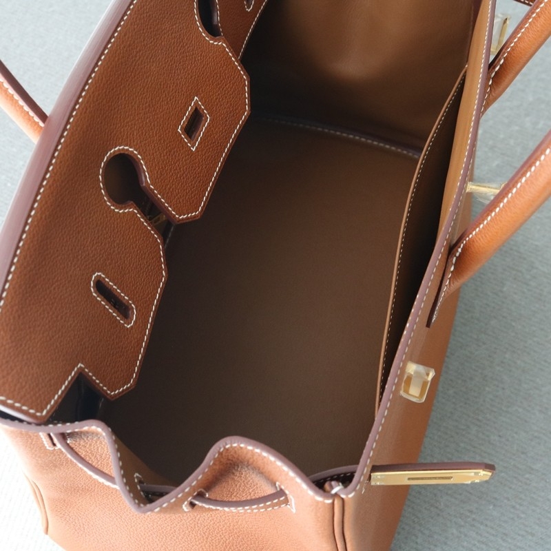 C37 GOLD barenia faubourg birkin 35 with ghw