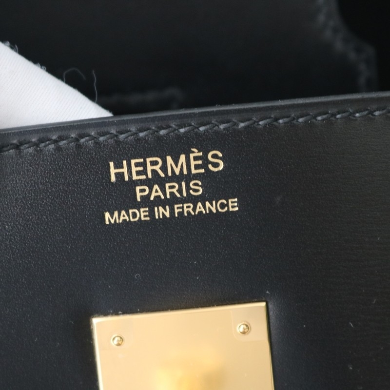 89 noir Black Box leather birkin 35 with  PHW