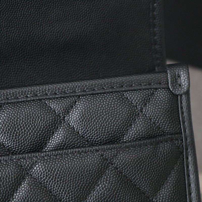 Chanel 25B Flap Bag Handle With Charm Black Grained calfskin gold-tone metal Size:16*25*8cm