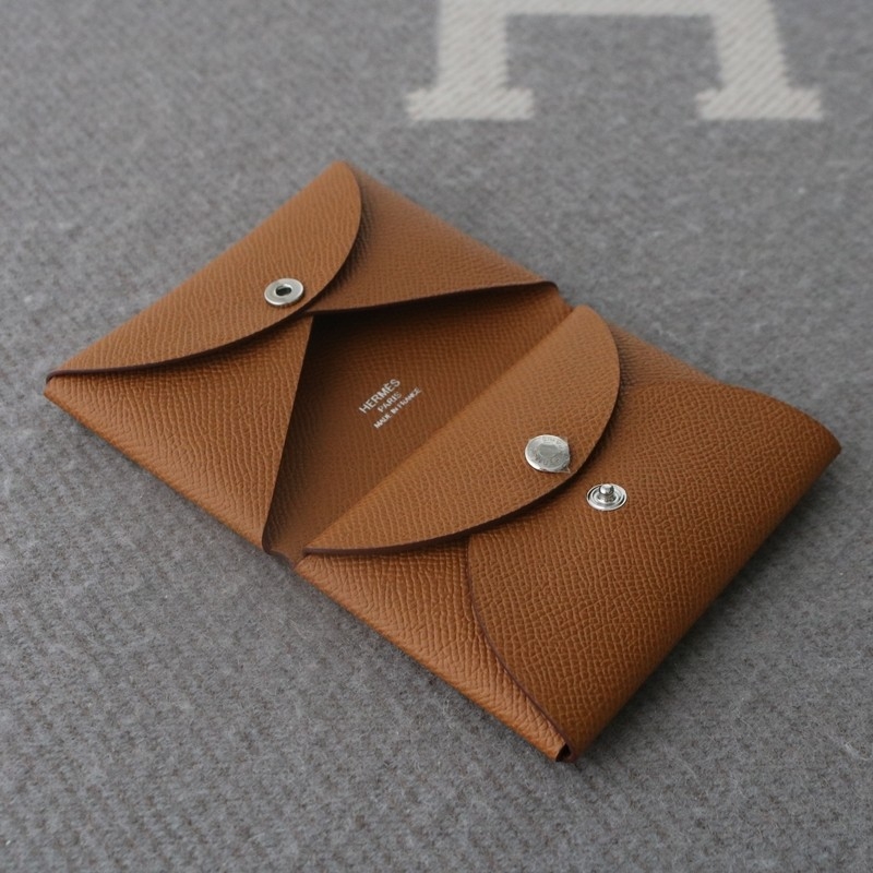 C37 GOLD Calvi Duo card holder Epsom With Phw