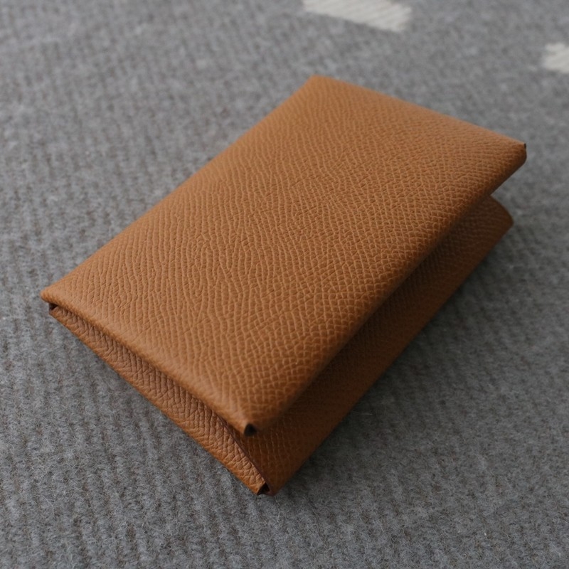 C37 GOLD Calvi Duo card holder Epsom With Phw