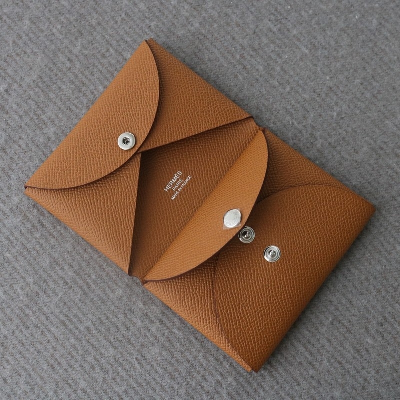 C37 GOLD Calvi Duo card holder Epsom With Phw