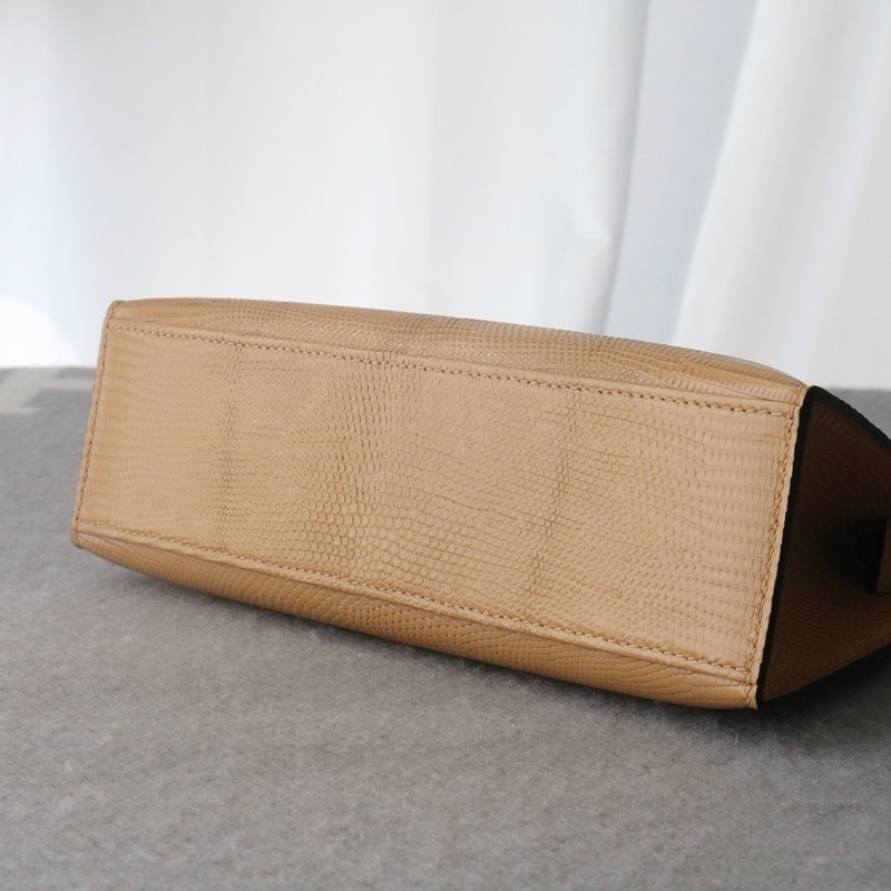 0M Chai Lizard Kelly Pochette With GHW