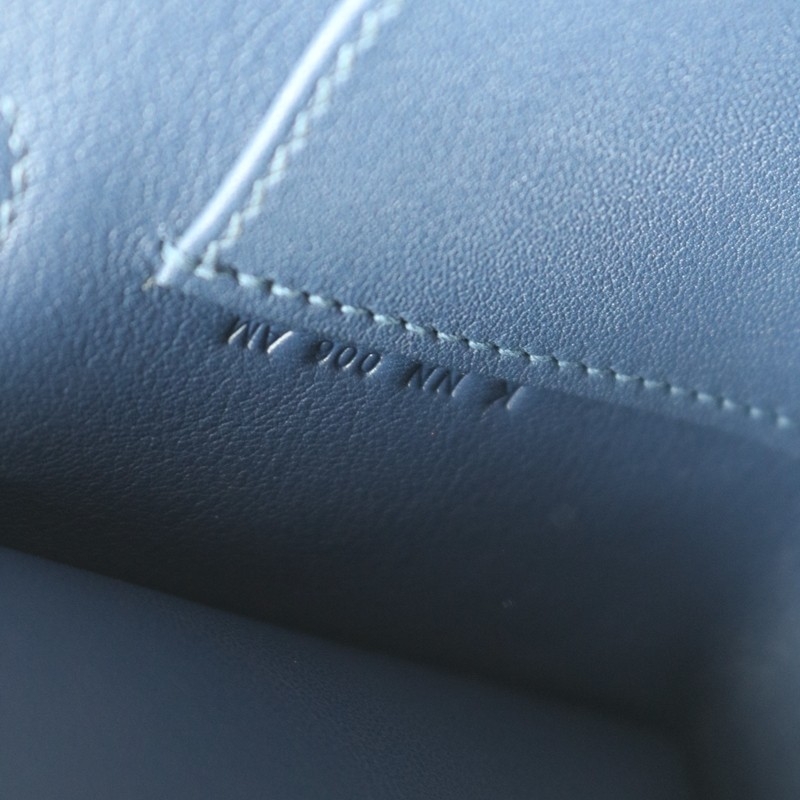 73 Bleu saphir Swift Kelly Pochette With PHW