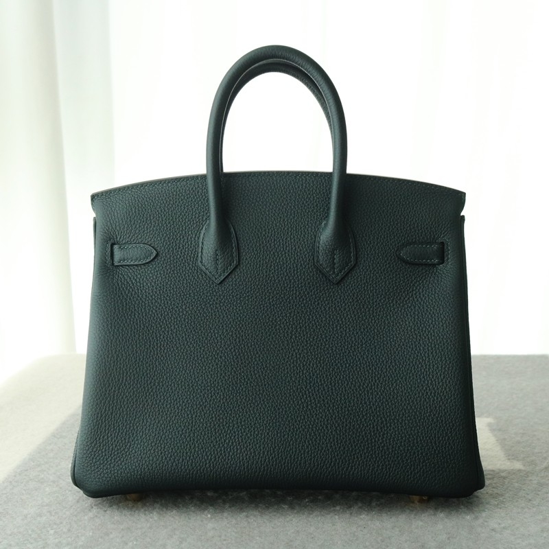 birkin 25 Vert Cypres Togo with ghw