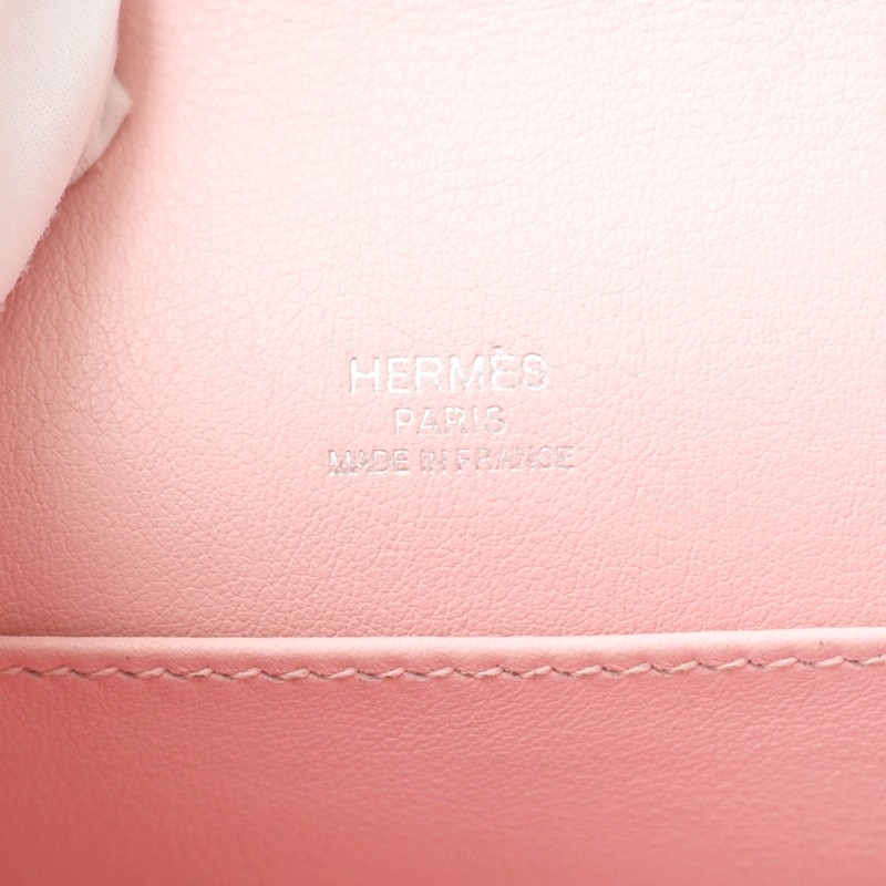 3Q Rose Sakura swift kelly pochette with phw