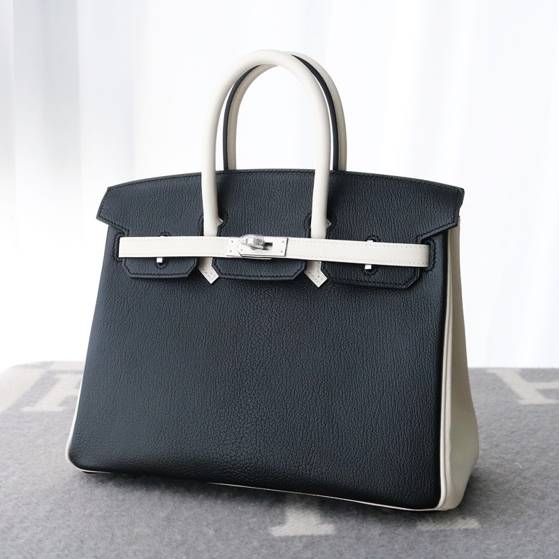 CK89 Nior & blanc cherve and Rouge  Coeur interior Birkin25 with phw