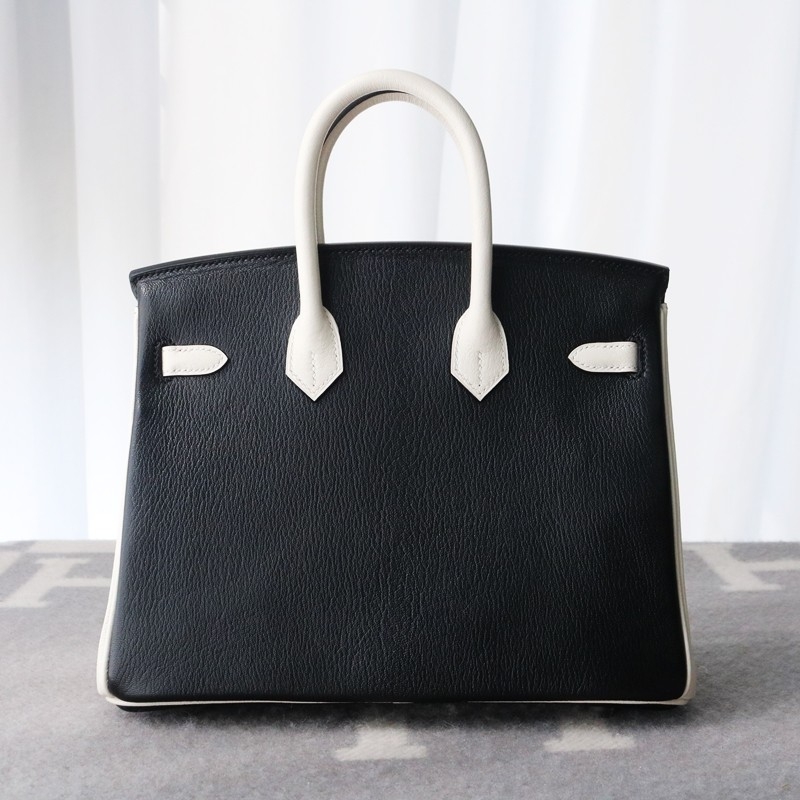 CK89 Nior & blanc cherve and Rouge  Coeur interior Birkin25 with phw