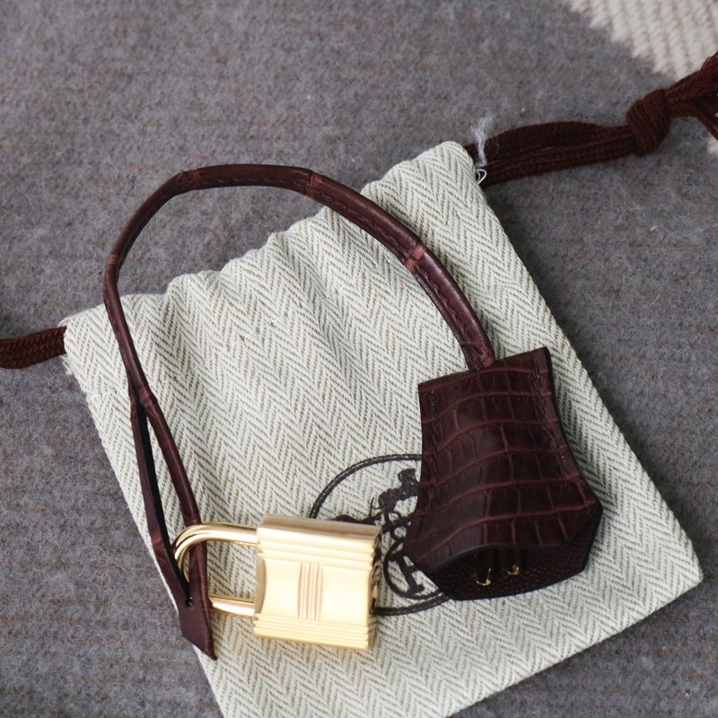 rouge sellier togo and matte aligator crocodile birkin 25 touch with ghw