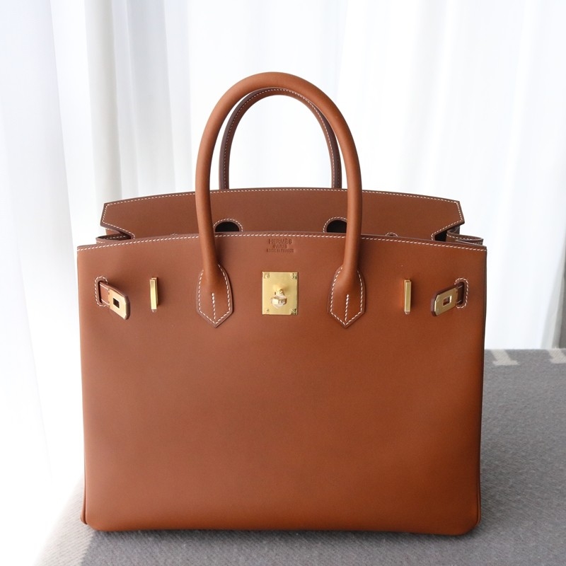 C37 gold barenia birkin 35 with GHW