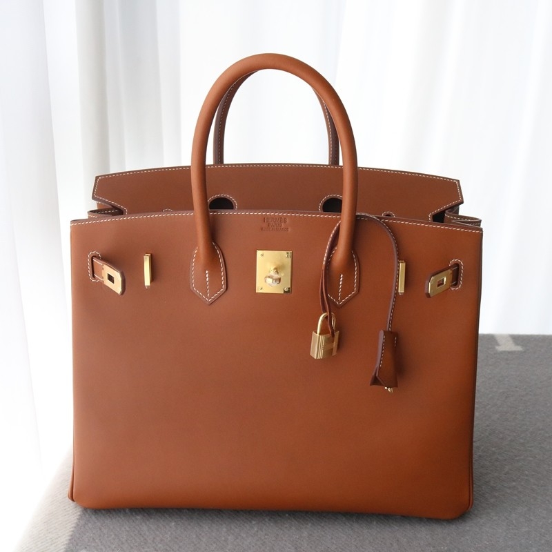 C37 gold barenia birkin 35 with GHW