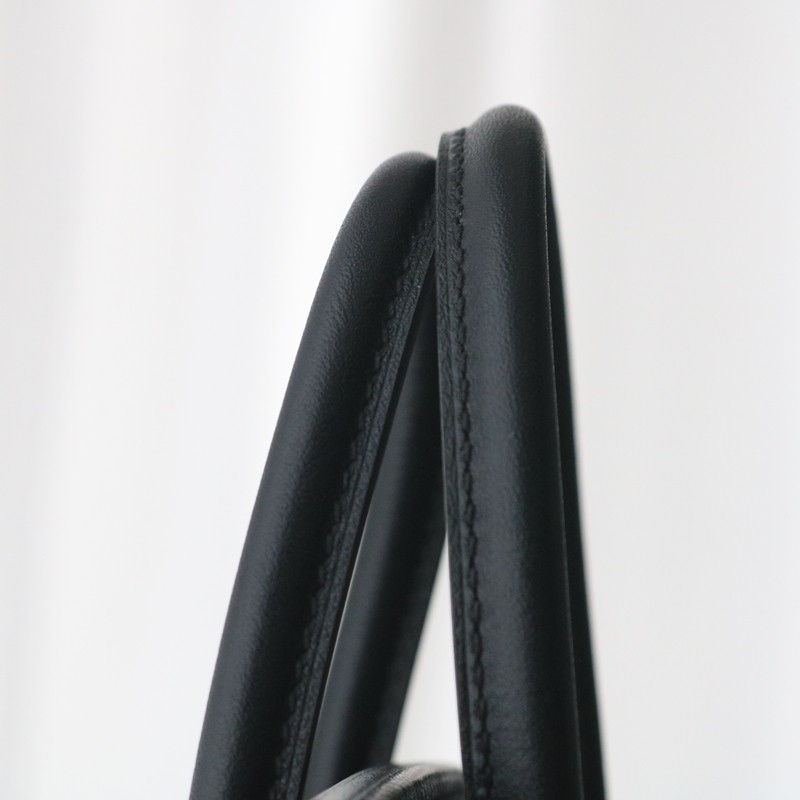 Birkin 25 Rock Black Volupto Leather with PHW