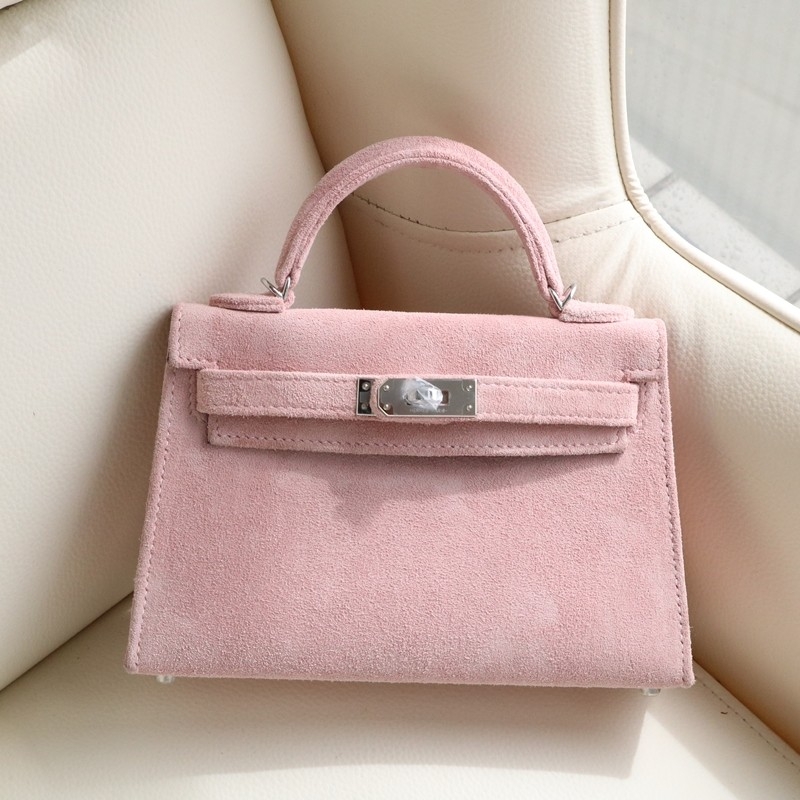 3Q Rose sakura suede & P9 Anemone interior Kelly mini II with PHW