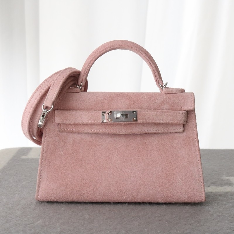 3Q Rose sakura suede & P9 Anemone interior Kelly mini II with PHW