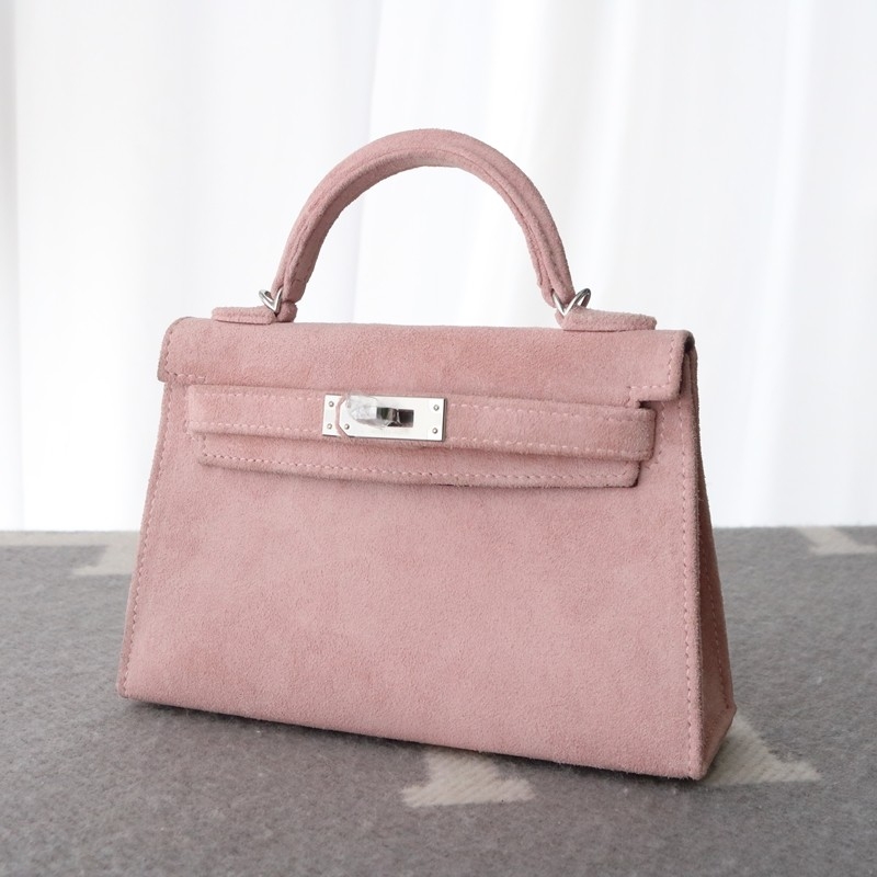3Q Rose sakura suede & P9 Anemone interior Kelly mini II with PHW