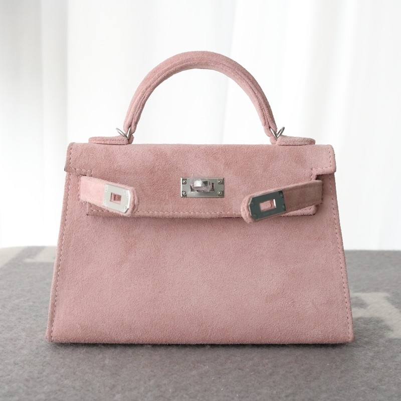 3Q Rose sakura suede & P9 Anemone interior Kelly mini II with PHW