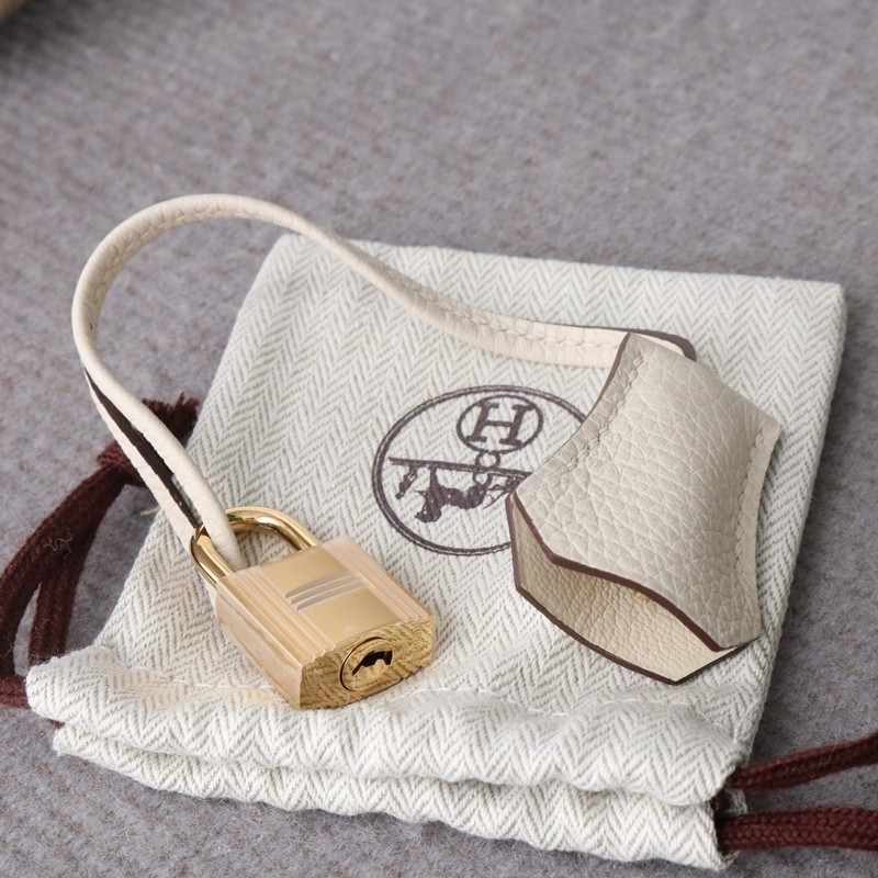 M8 Gris AsphaIte and craie togo birkin 25 bi-color with GHW