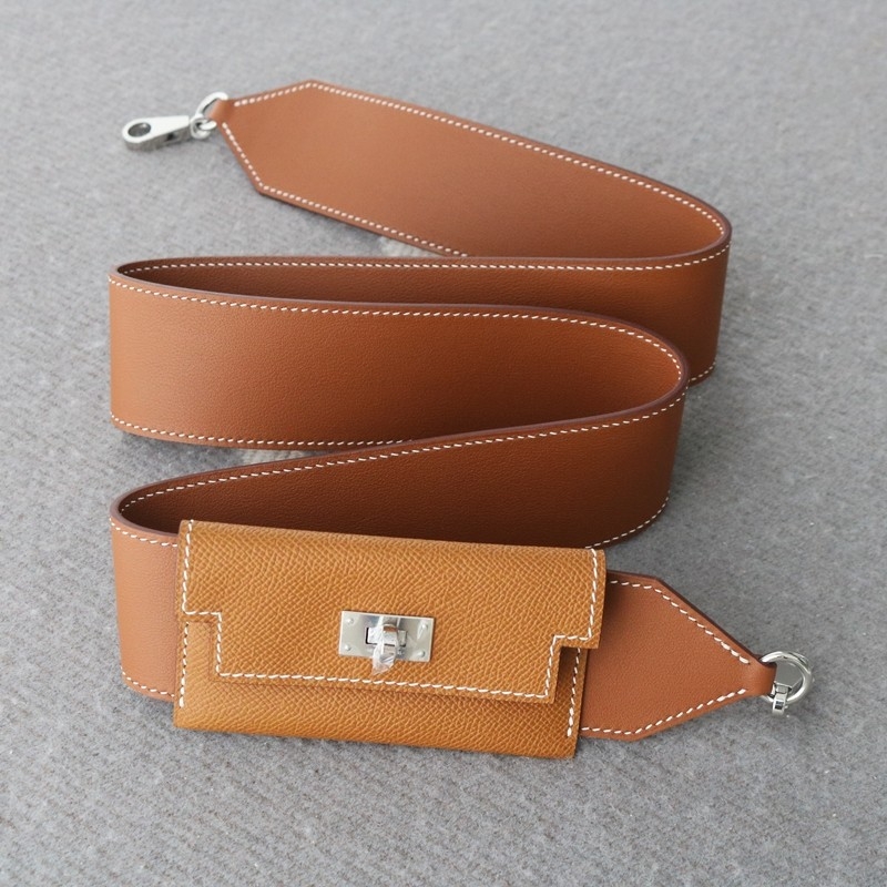 Hermès Gold Epsom Swift Kelly Pocket Strap PHW