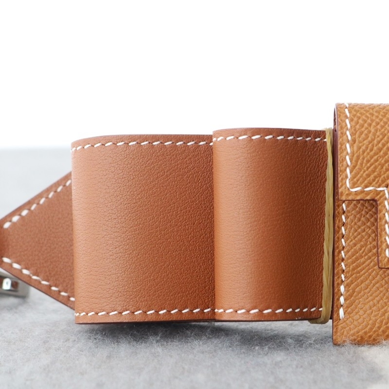 Hermès Gold Epsom Swift Kelly Pocket Strap PHW
