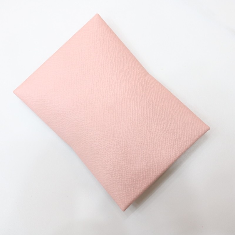 3Q Rose sakura epsom calvi card holder with phw