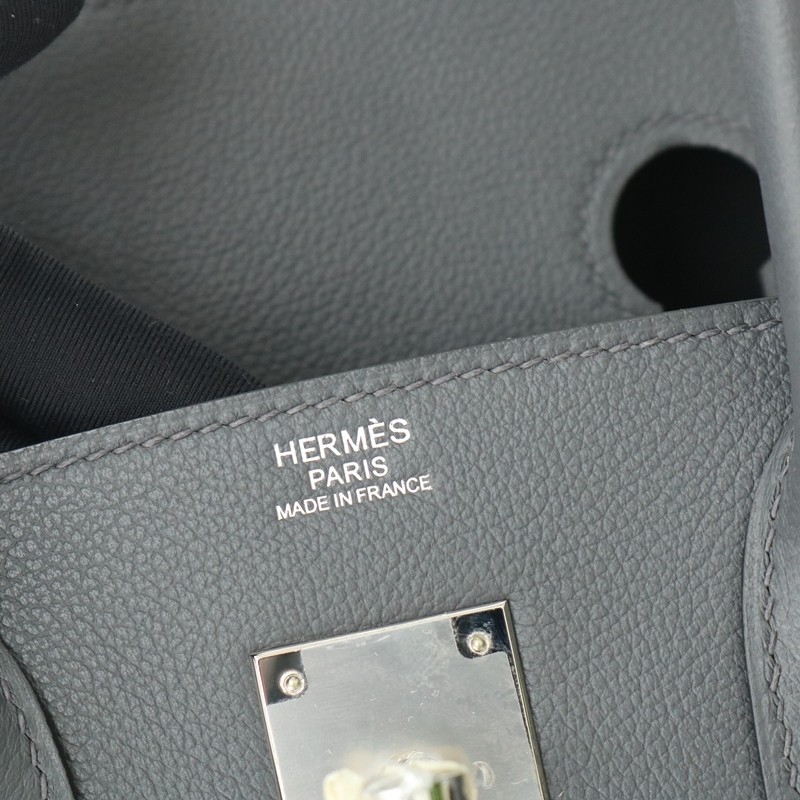Hermes Shoulder Birkin Light 29 in Ardoise evercolor with Phw