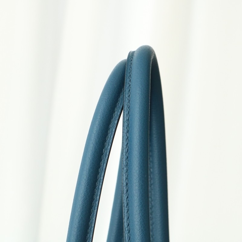 Hermes Shoulder Birkin Light 29 in Blue deep evercolor with Ghw