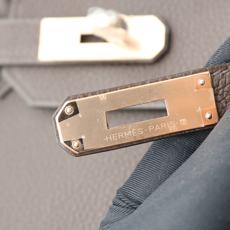 46 Ebene Togo Birkin 30 With RGHW