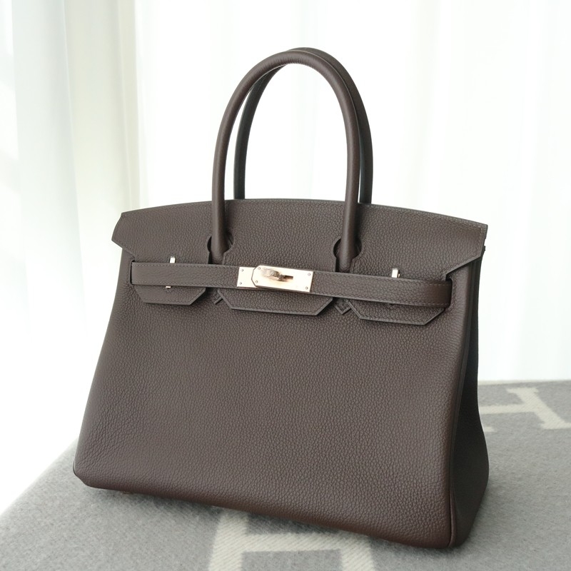 46 Ebene Togo Birkin 30 With RGHW
