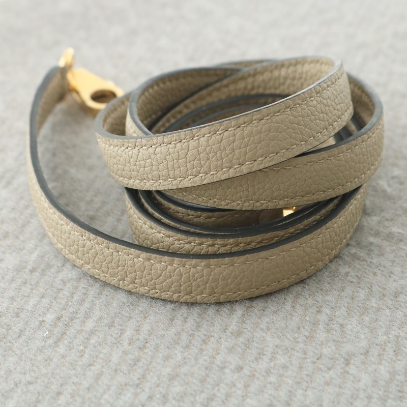 Gris TourtereIIe togo strap hooks ghw for birkin 25/birkin 30/birkin 35