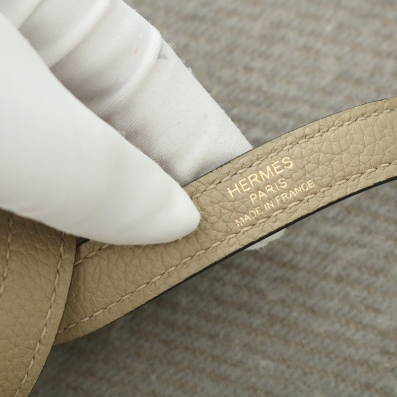 Gris TourtereIIe togo strap hooks ghw for birkin 25/birkin 30/birkin 35