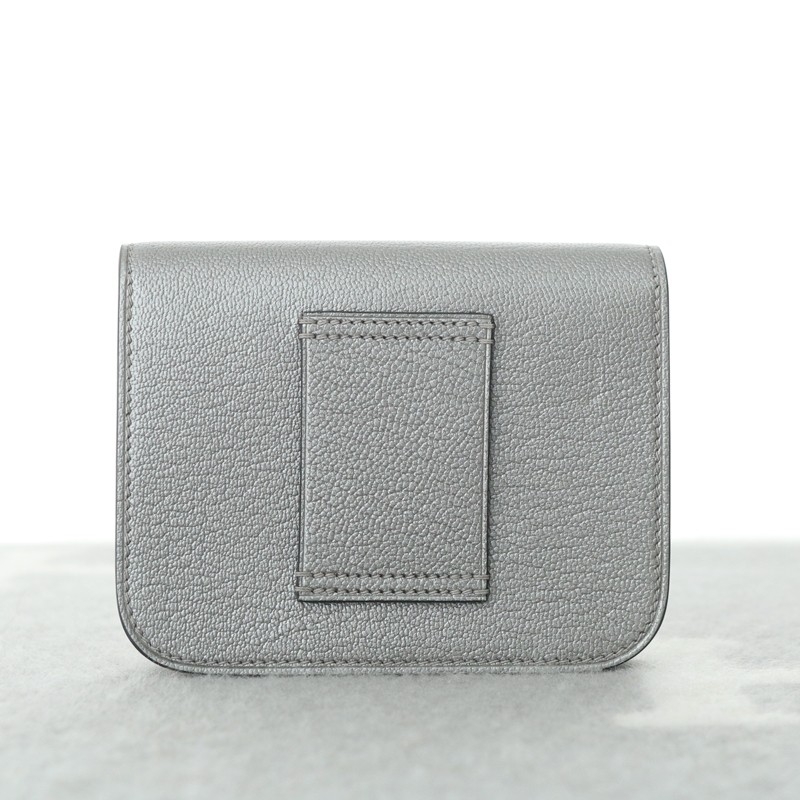 Metallic Olympic Silver cherve Constance Slim With Phw