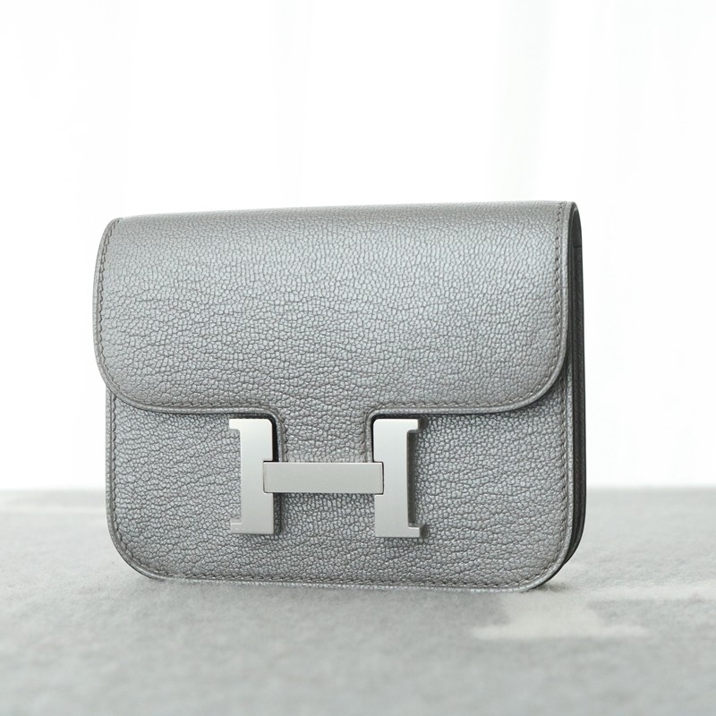 Metallic Olympic Silver cherve Constance Slim With Phw