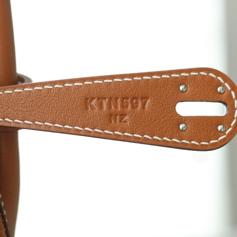 Gold suede grizzly and Swift Lindy 26 Palladium Hardware