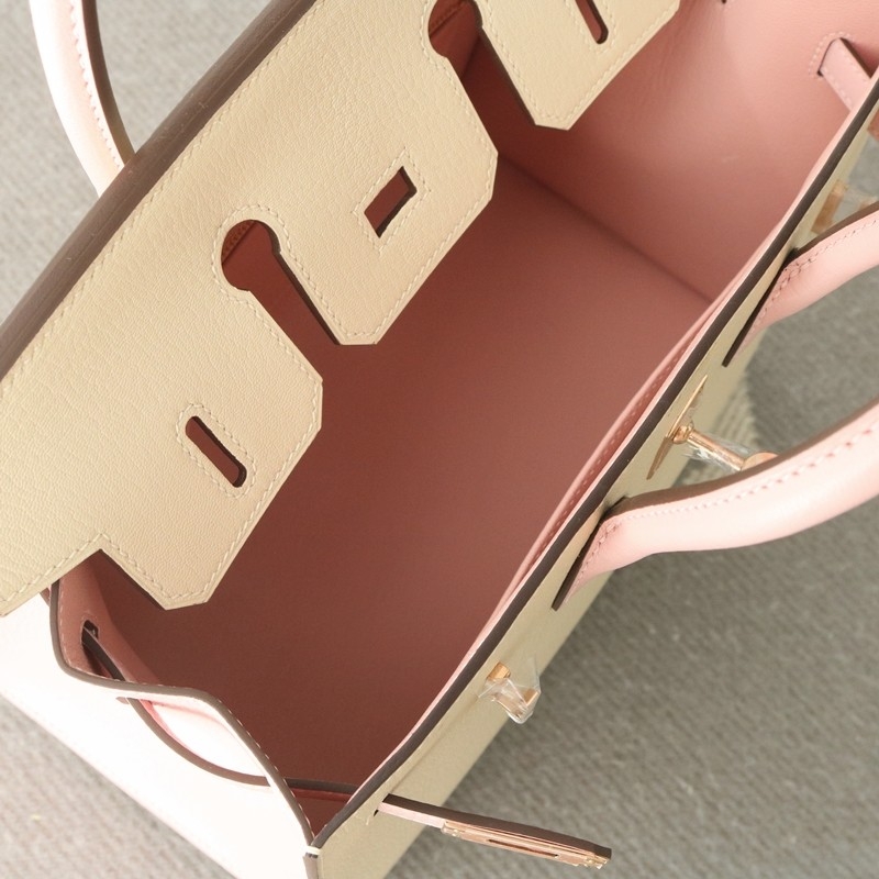 I2 Nata and rose sakura cherve birkin 25 with RGWH