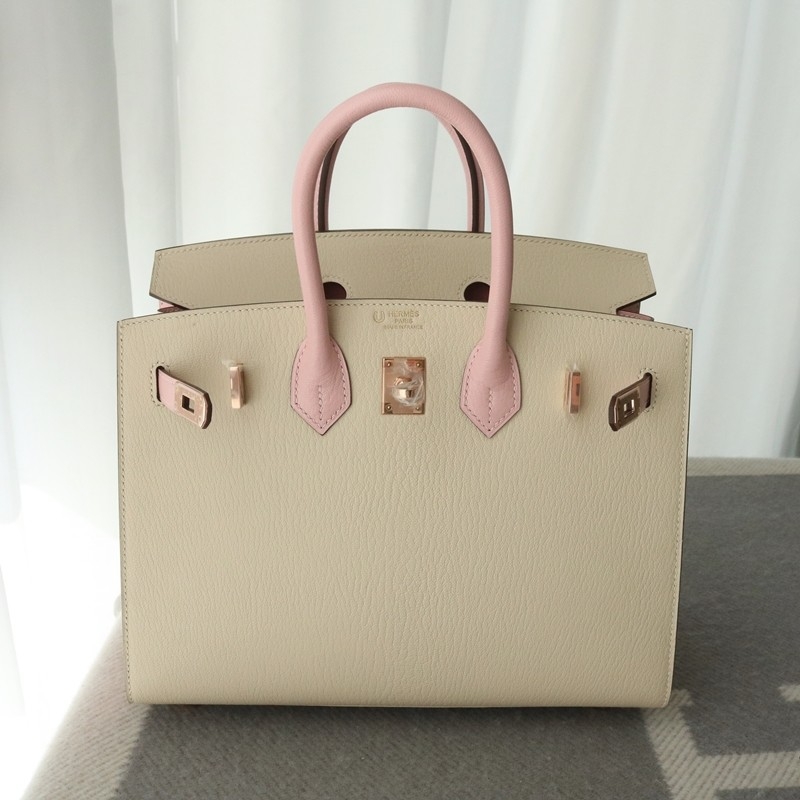 I2 Nata and rose sakura cherve birkin 25 with RGWH