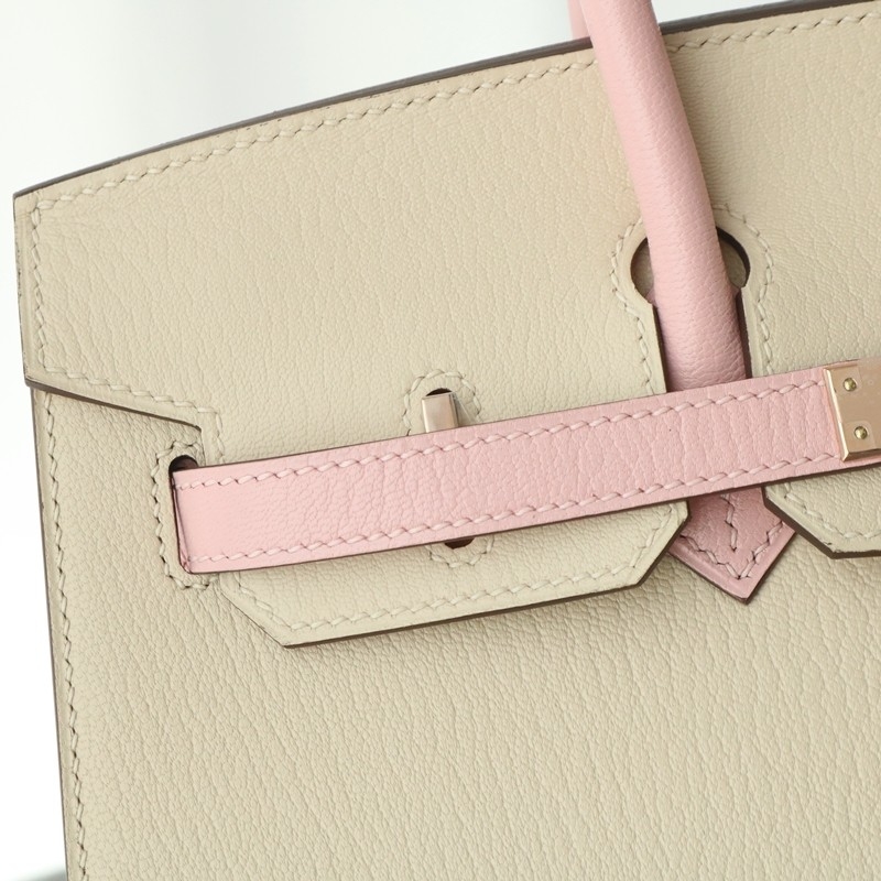 I2 Nata and rose sakura cherve birkin 25 with RGWH