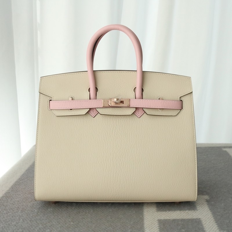 I2 Nata and rose sakura cherve birkin 25 with RGWH