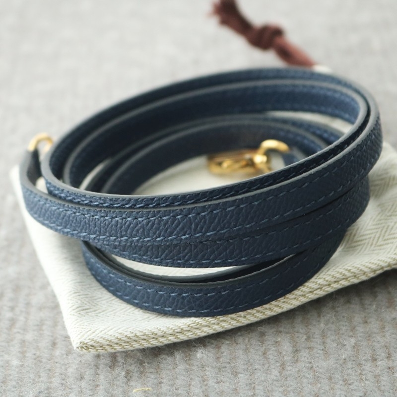 73 Bleu saphir epsom kelly mini II with GHW