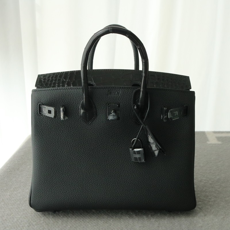 CK89 Nior Togo & Shiny Aligator  Birkin 25 Touch PHW