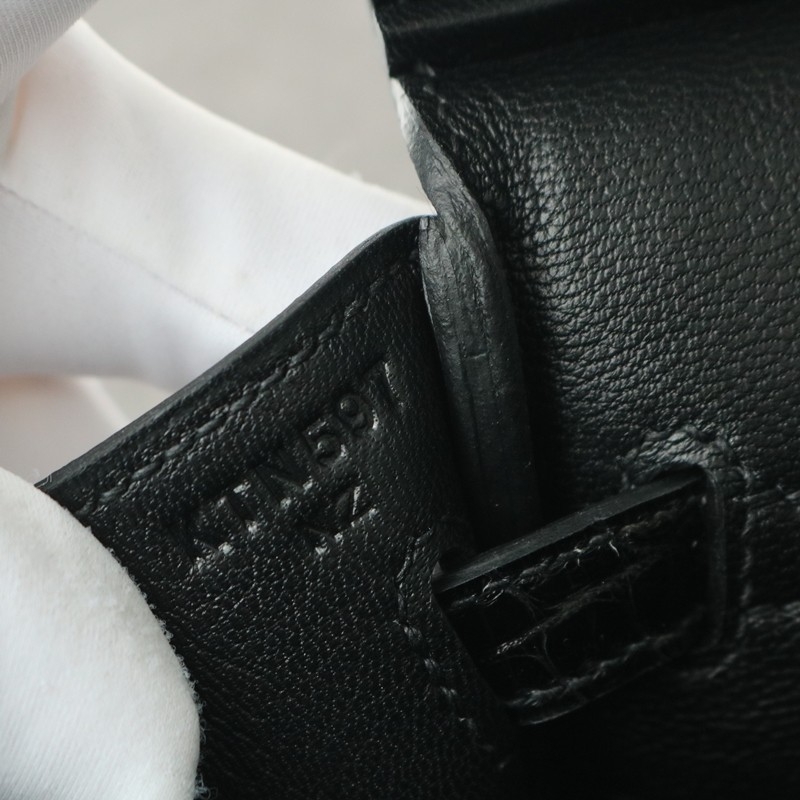 CK89 Nior Togo & Shiny Aligator  Birkin 25 Touch PHW