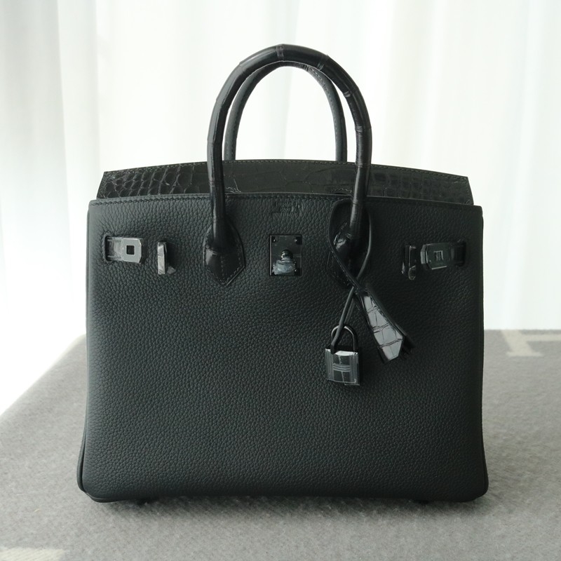 CK89 Nior Togo & Shiny Aligator  Birkin 25 Touch PHW