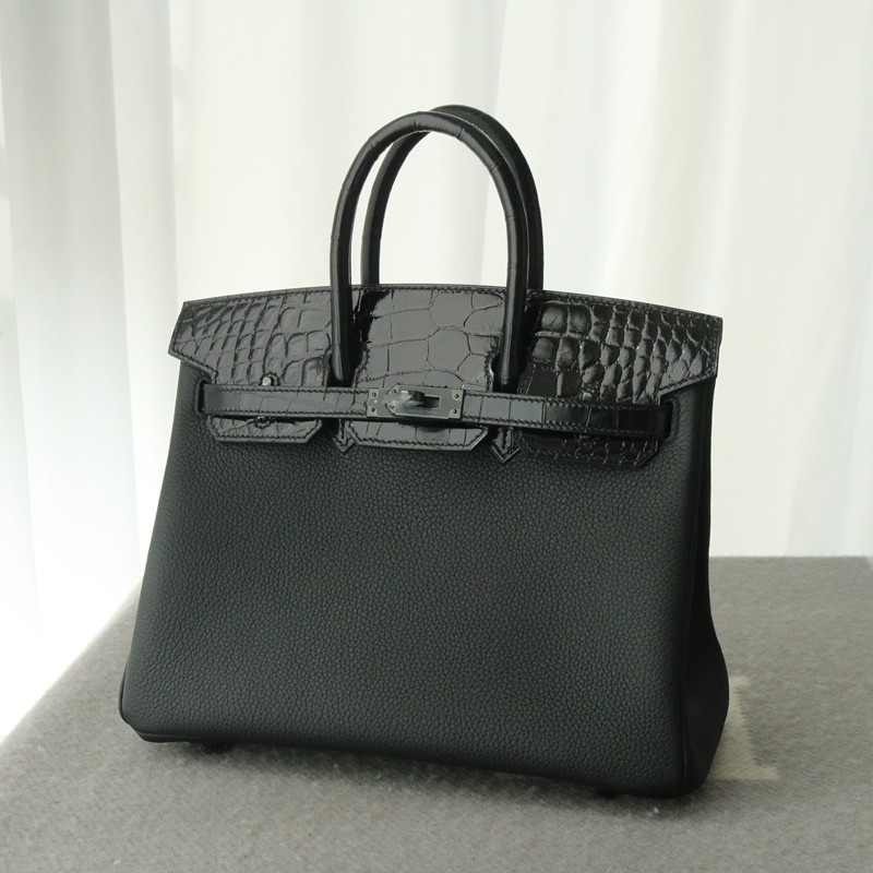 CK89 Nior Togo & Shiny Aligator  Birkin 25 Touch PHW