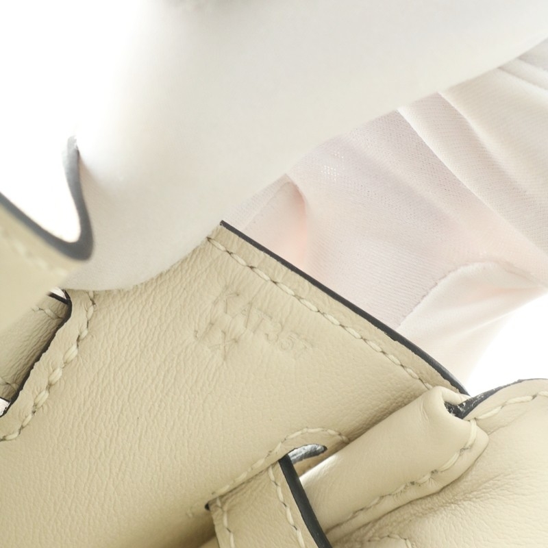Limited Edition Nata Swift and Canvas Birkin Cargo 25 Palladium Hardware