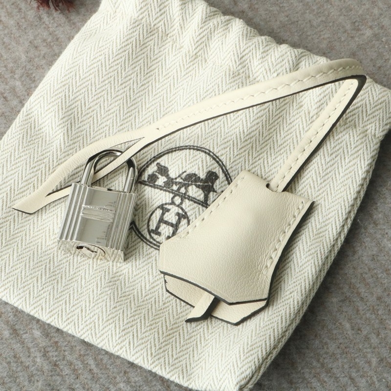 Limited Edition Nata Swift and Canvas Birkin Cargo 25 Palladium Hardware