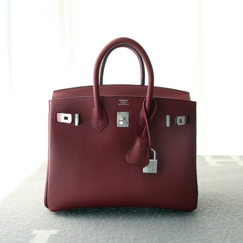 birkin 25 HRouge Togo with phw