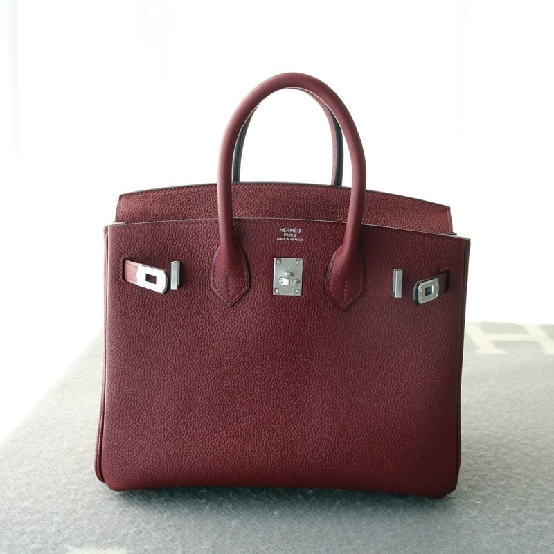 birkin 25 HRouge Togo with phw
