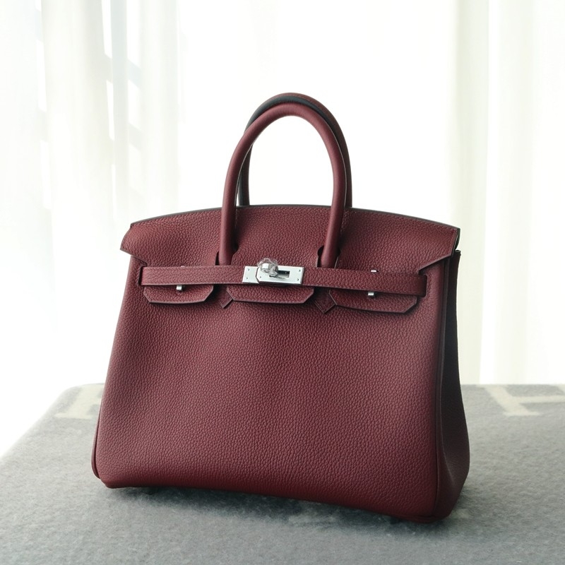 birkin 25 HRouge Togo with phw