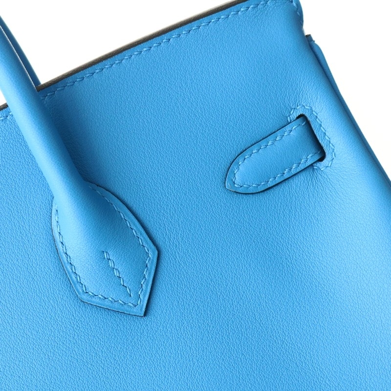 Bk3 blue zanzibar swift birkin 25 GHW