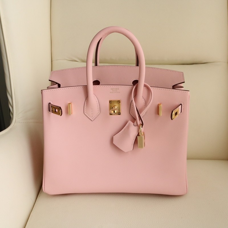 3Q rose sakura swift birkin 25 GHW