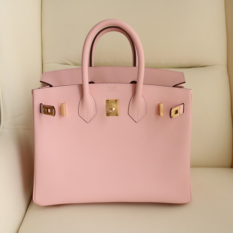 3Q rose sakura swift birkin 25 GHW